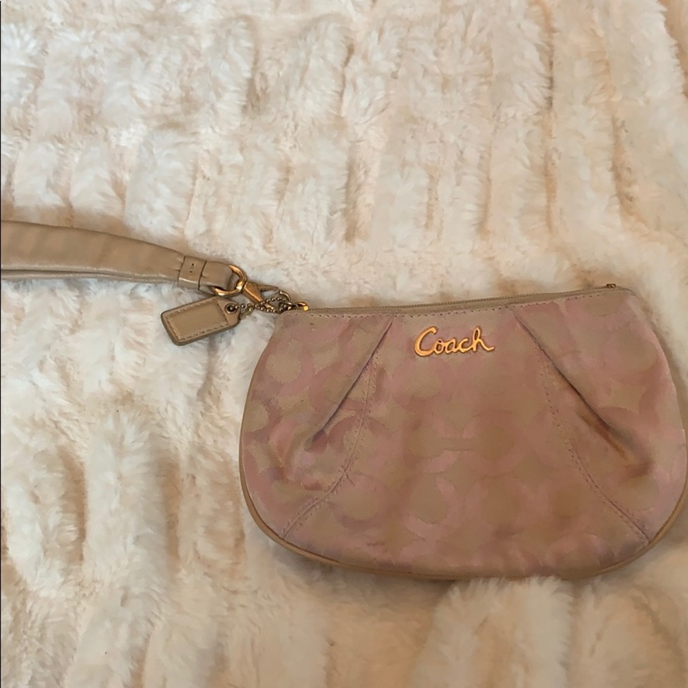 Coach wristlet